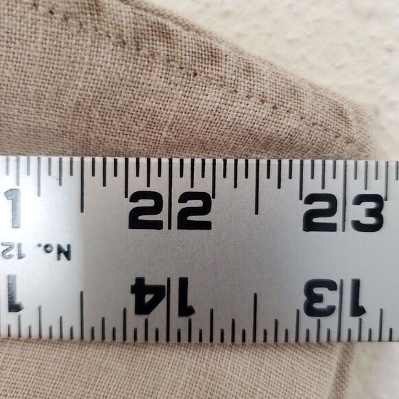 Soft Surroundings Linen Tunic Top Womens Size L Feminine Lagenlook Button Down - Picture 16 of 16